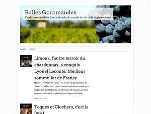 Site Bulles Gourmandes