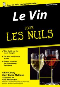 Eric Beaumard Le vin pour les nuls