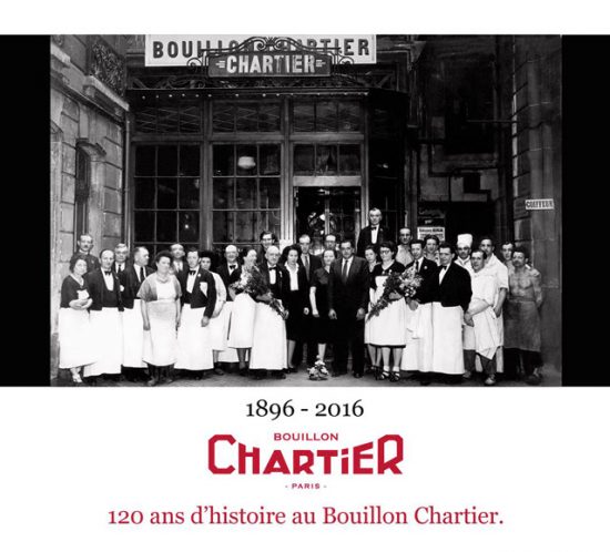120 ans maison Chartier