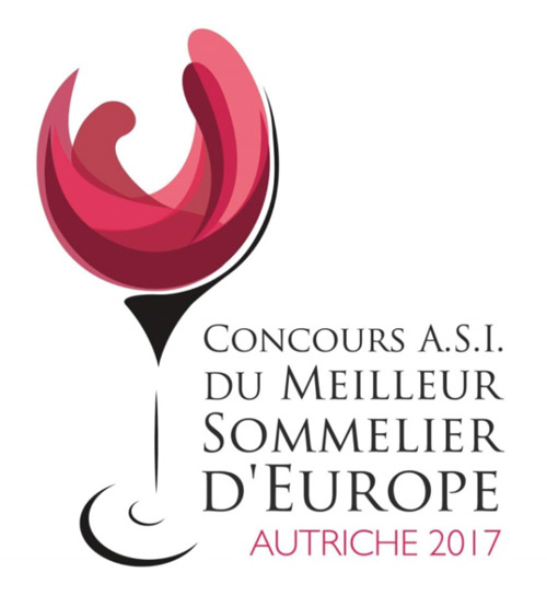 Logo du Concours Meilleur Sommelier d'Europe 2017