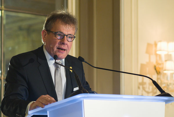 Le président Jean-Luc Jamrozik