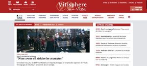 Home Page du site Vitisphère