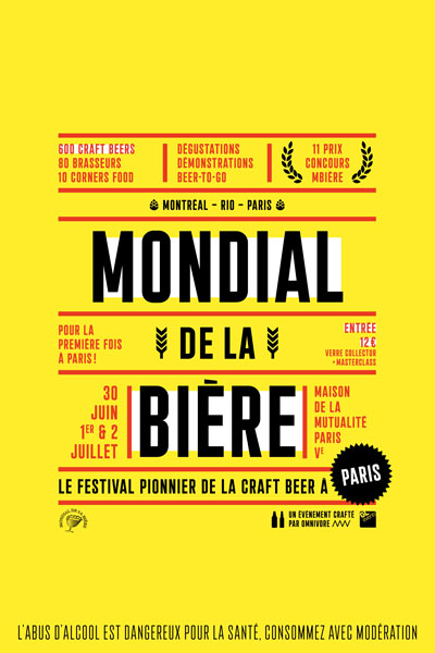 Affiche mondial de la bière