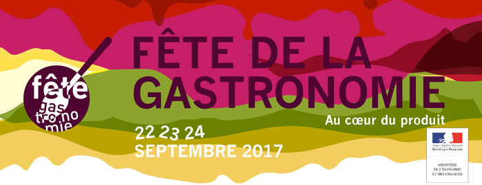 Bannière Fête de la Gastronomie 2017