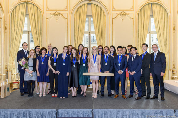 Diplômés d'Arts, Sciences et Management du Vin 2017