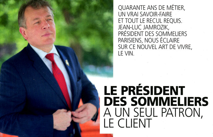 Teaser Article sur Jean-Luc Jamrozik dans Paris Match du 07.09.2017