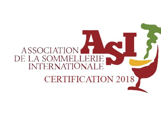 Certification ASI 2018