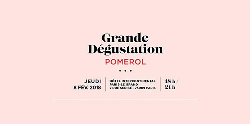 Flyer Dégustation Pomerol 2018 Terre des vins