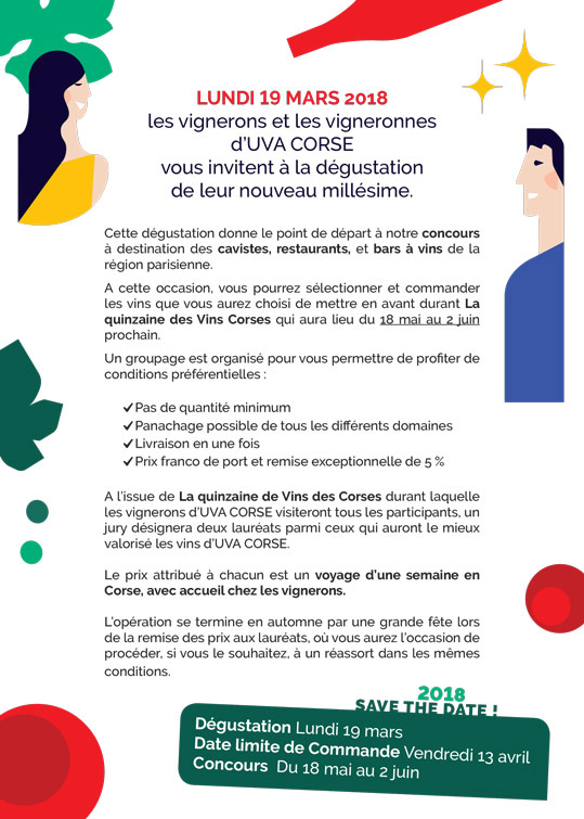 Dégustation UVA Corse 2018