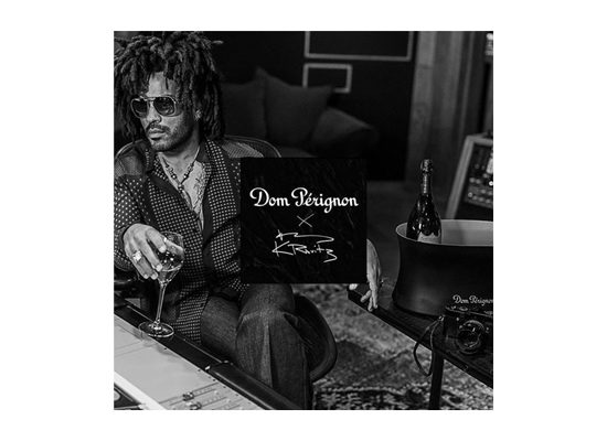 Lenny Kravitz & Dom Perignon