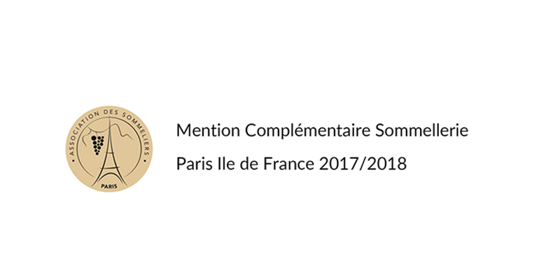 Logo Mention Complémentaire Sommellerie 2017-2018