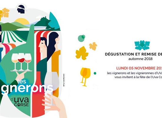 Invitation dégustation automne 2018 UVA Corse