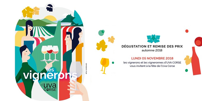 Invitation dégustation automne 2018 UVA Corse