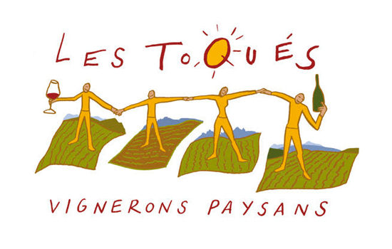 Logo Les Toqués, Vignerons Paysans