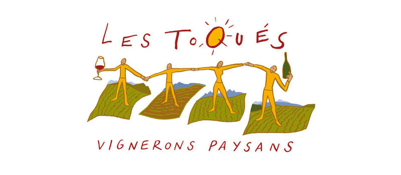 Logo Les Toqués, Vignerons Paysans