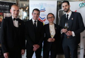 Lauréats d'un des Meilleurs Ouvriers de France en Sommellerie 2018