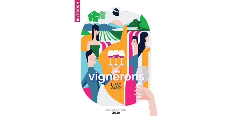 Invitation dégustation UVA Corse de printemps 2019