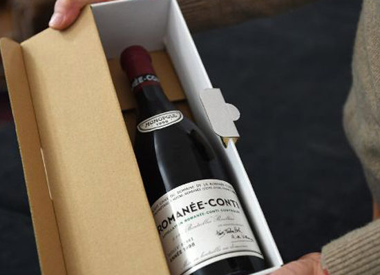 Trois bouteilles de Romanée-Conti (12.000 euros l'une) ont été vendu à Clermont-Ferrand