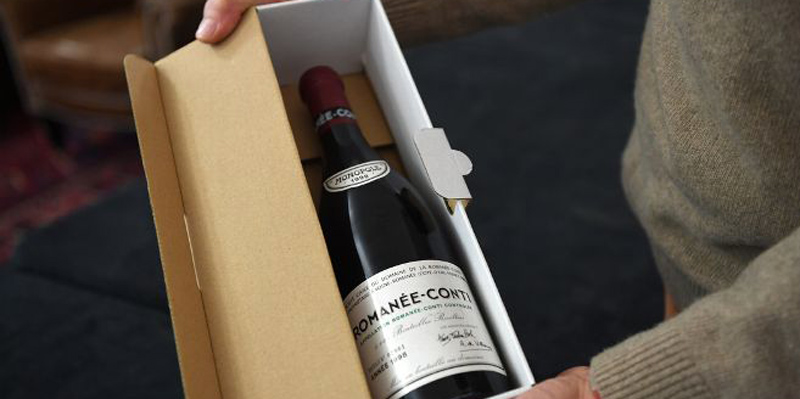 Trois bouteilles de Romanée-Conti (12.000 euros l'une) ont été vendu à Clermont-Ferrand