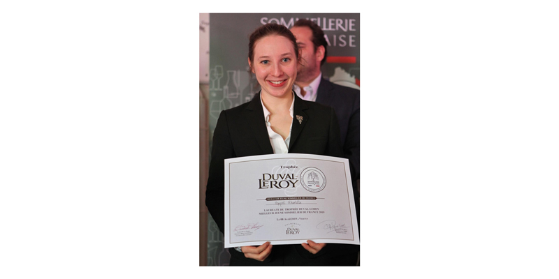 Charlotte Guyot, Meilleure Jeune Sommelière de France 2019