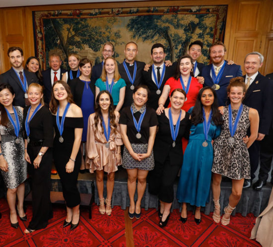 Les lauréats du diplôme de Sommelier de l'Ecole du Cordon Bleu 2019