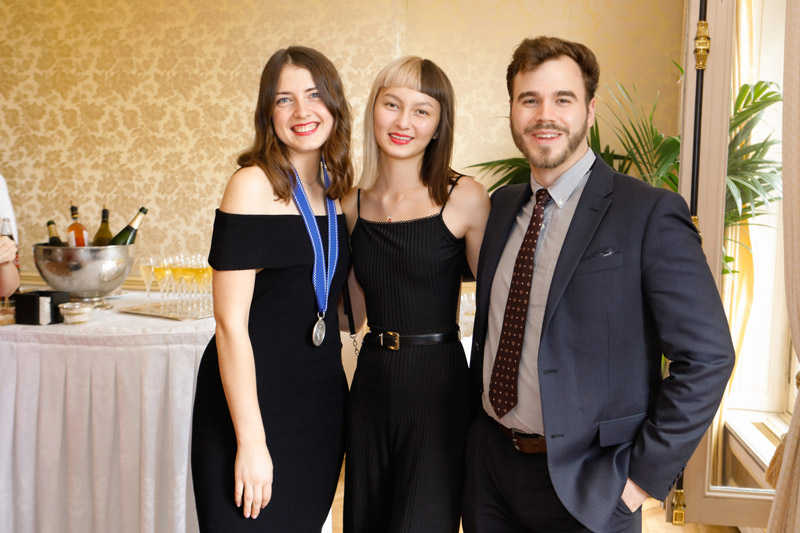 Les lauréats du diplôme de Sommelier de l'Ecole du Cordon Bleu 2019