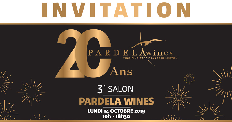 Invitation du 3eme edition Salon Pardela Wines