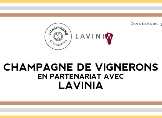 Champagne de Vignerons vous convie à la présentation de son Carnet d'Empreintes le 27/11 chez Lavinia