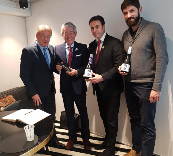 irochi SAKURAI Président de DASSAI est devenu membre d'Honneur de l'Association des Sommeliers de Paris Ile de France