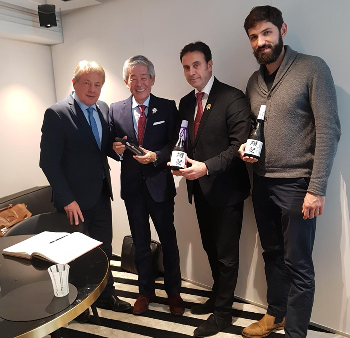 irochi SAKURAI Président de DASSAI est devenu membre d'Honneur de l'Association des Sommeliers de Paris Ile de France