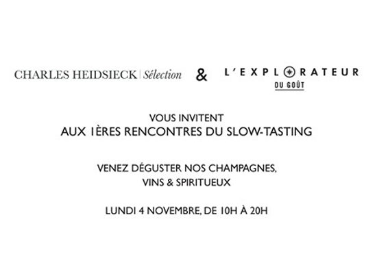 Flyer Slow Tasting