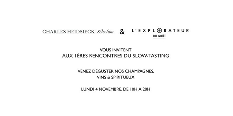 Flyer Slow Tasting