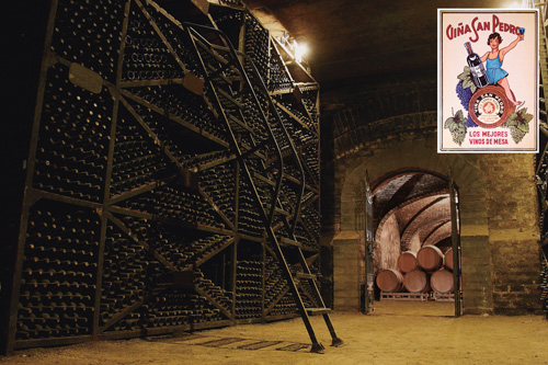 Chiles_Heritage_Wineries_Vina_San_Pedro_Bodega_Cabo_de_Hornos_and_poster