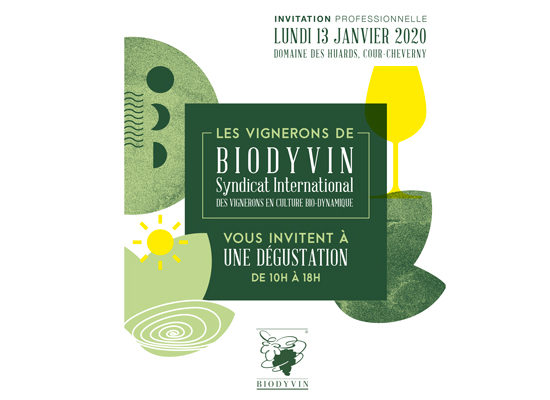 Invitation Dégustation Biodyvin 2020
