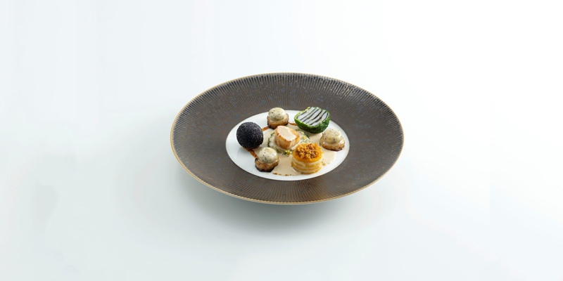 La cuisine de Charles Coulombeau, Lauréat du Prix Taittinger