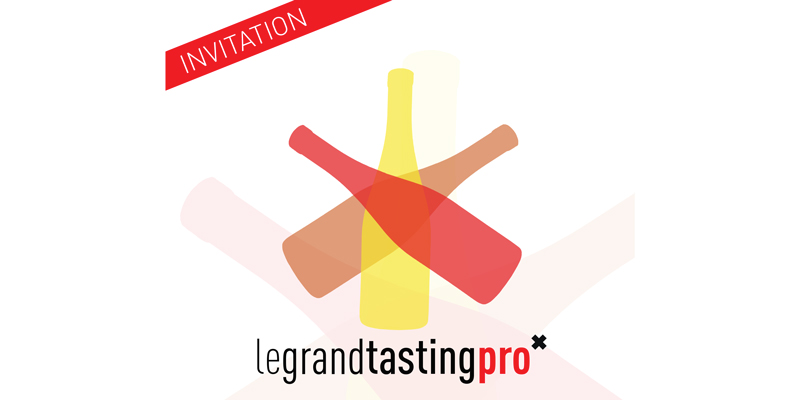 Flyer de l'invitation au Grand Tasting Pro 2020